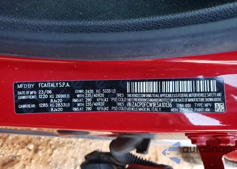 2024 Dodge Hornet R/T z USA, uszkodzony, nr VIN ZACPDFCW1R3A10136